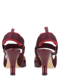 Fendi Women's Slingback Colibrì Red