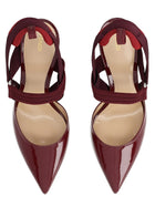 Fendi Women's Slingback Colibrì Red