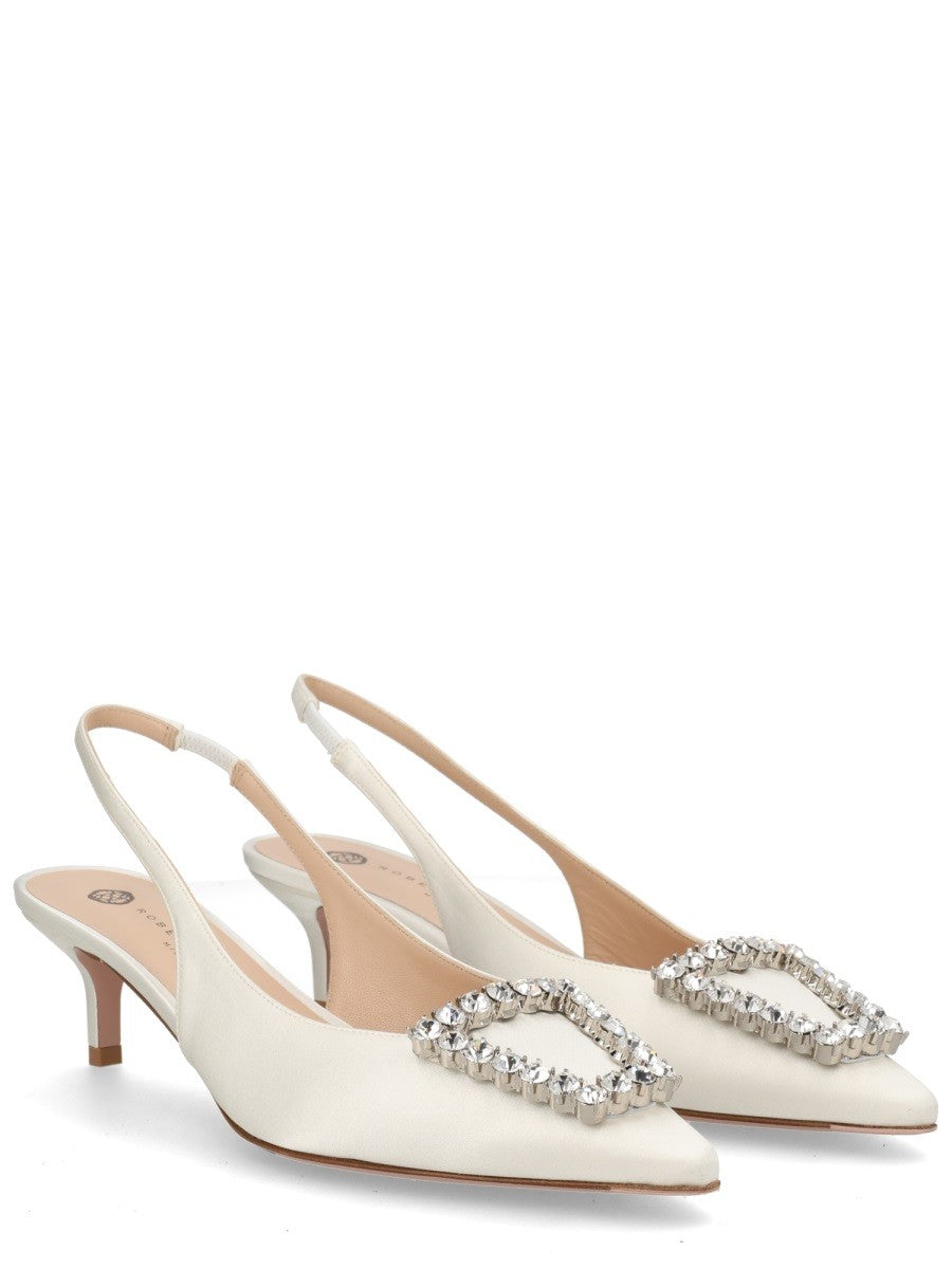 Roberto Festa Women's Slingback Futura White