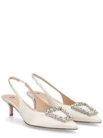 Roberto Festa Women's Slingback Futura White