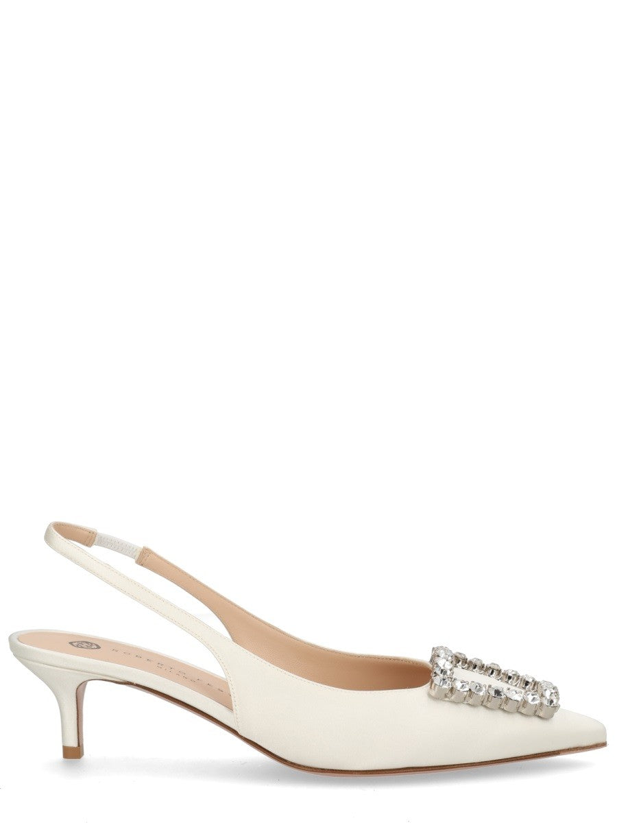 Roberto Festa Women's Slingback Futura White