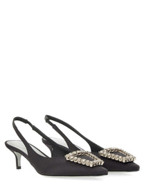 Roberto Festa Women's Slingback Futura Black, view 3