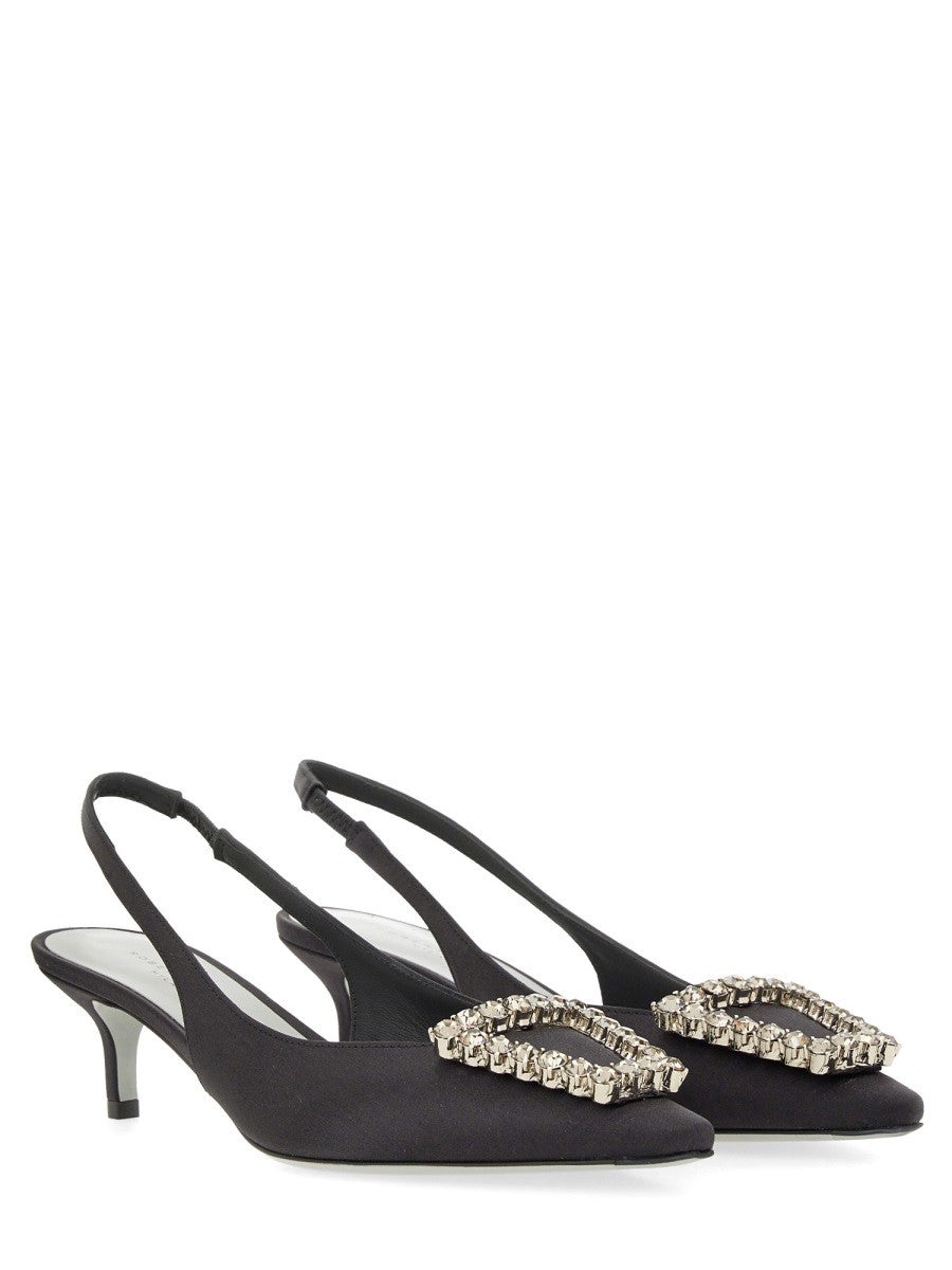 Roberto Festa Women's Slingback Futura Black, view 3