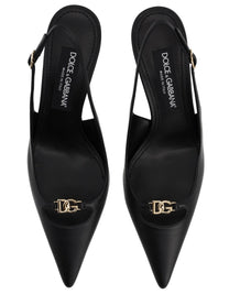 Dolce &amp; Gabbana Women's Slingback Lollo Black