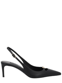 Dolce &amp; Gabbana Women's Slingback Lollo Black