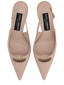 Dolce &amp; Gabbana Women's Slingback Lollo Beige