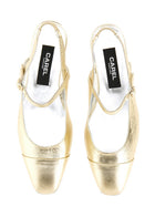 Carel Paris Women's Slingback Ocean Gold