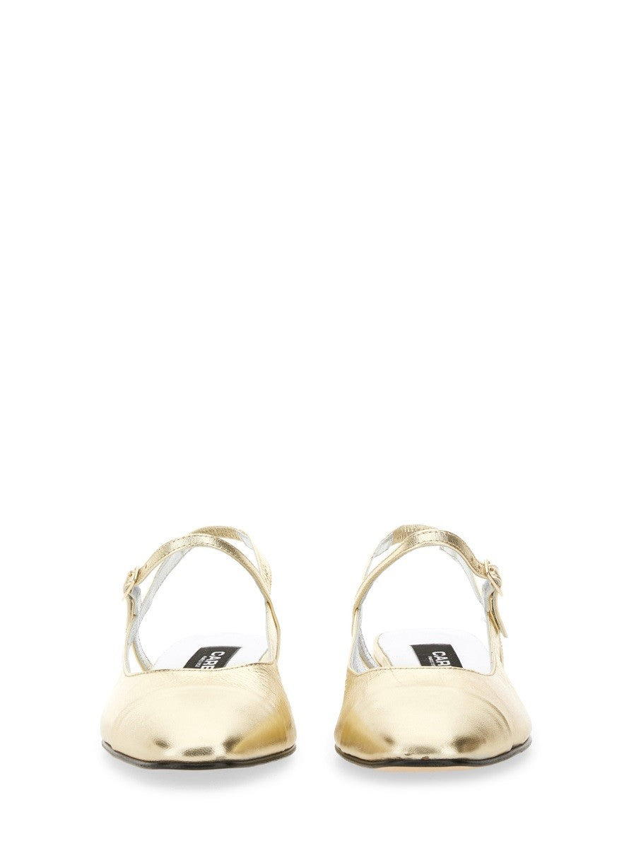 Carel Paris Women's Slingback Ocean Gold