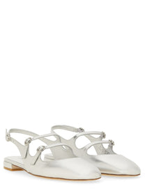 Stuart Weitzman Women's Slingback Pumps Benni Silver