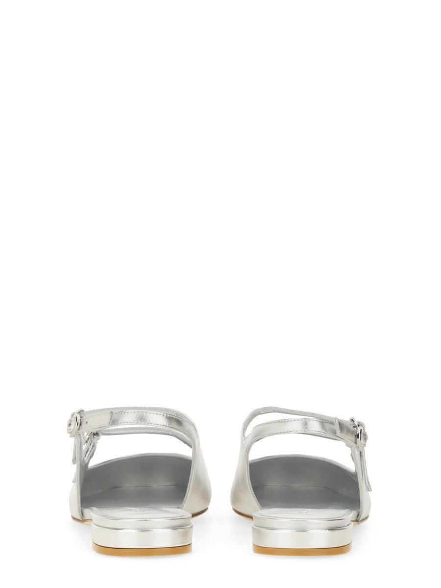 Stuart Weitzman Women's Slingback Pumps Benni Silver