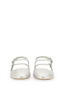 Stuart Weitzman Women's Slingback Pumps Benni Silver