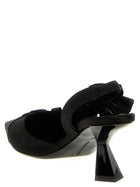 Nensi Dojaka Slingback Ruffles Black, view 2