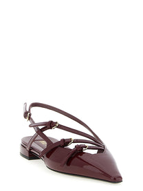 Miu Miu Slingback Straps Red