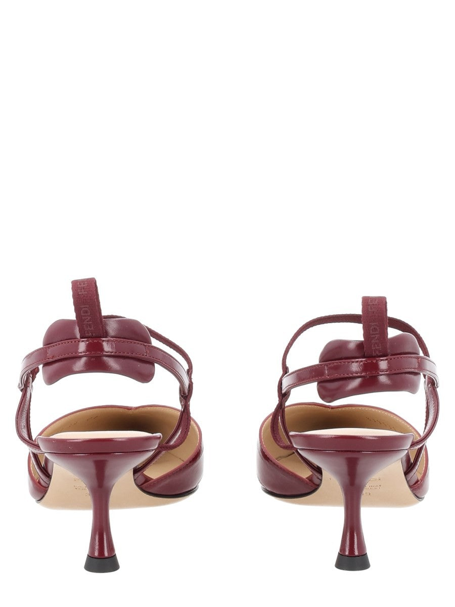Fendi Women's Slingback Very Colibrì Red