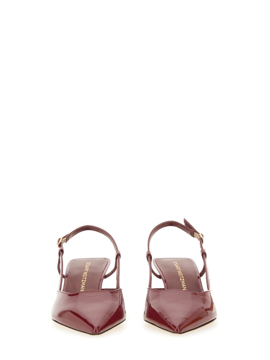 Stuart Weitzman Women's Slingback Vinnie Red
