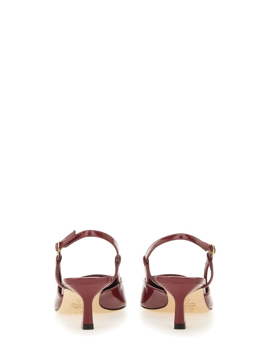 Stuart Weitzman Women's Slingback Vinnie Red
