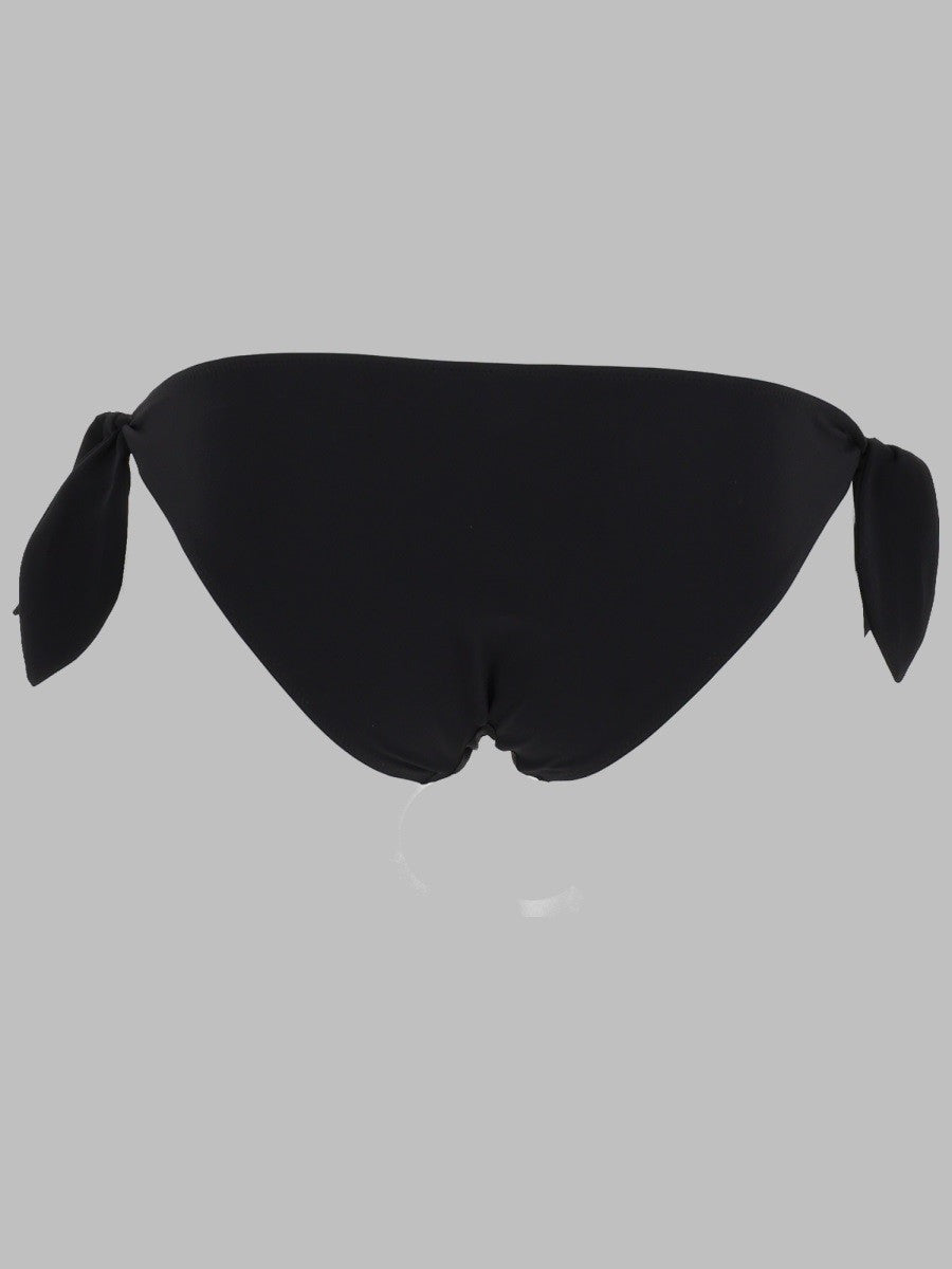 Dolce &amp; Gabbana Women's Slip Bikini Con Fiocchi Black