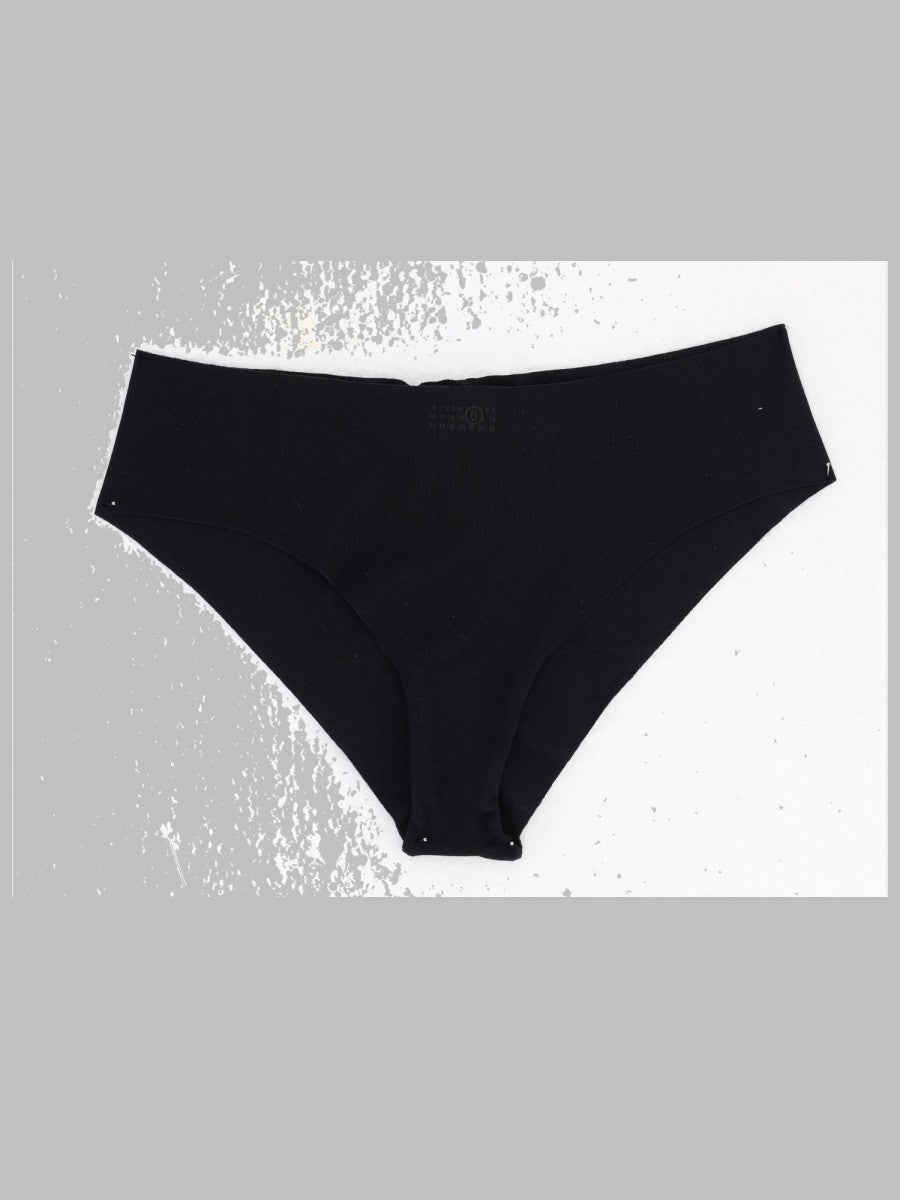 MM6 Maison Margiela Women's Slip Brasiliana Black