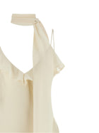 ROTATE Birger Christensen Slip Dress White