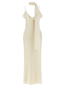 ROTATE Birger Christensen Slip Dress White