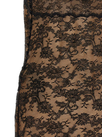 Saint Laurent Slip Dress Black