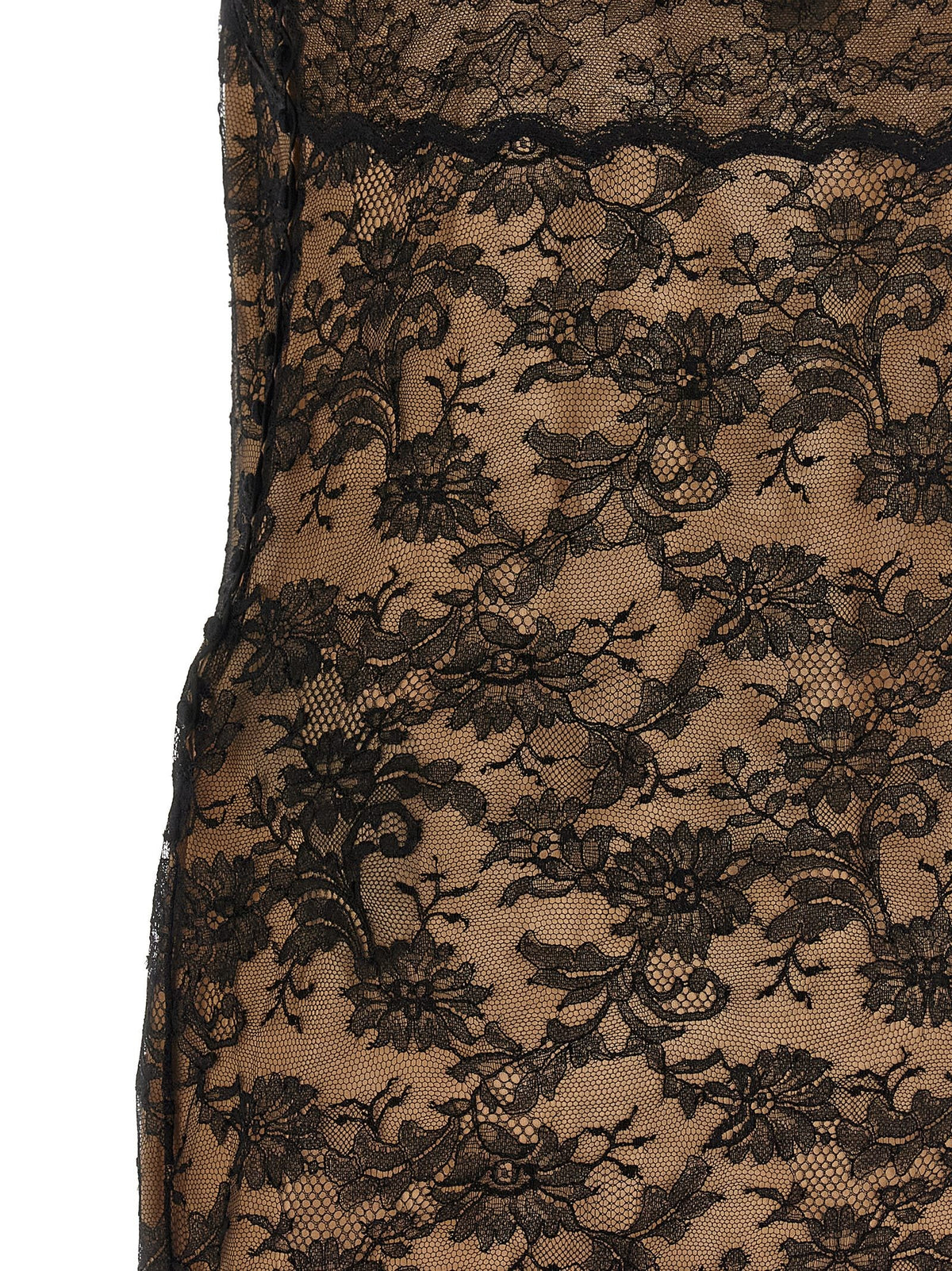 Saint Laurent Slip Dress Black