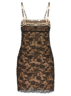 Saint Laurent Slip Dress Black