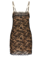 Saint Laurent Slip Dress Black