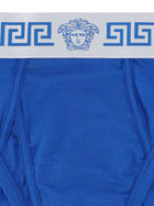 Versace Men's Jersey Cotton Slip Blue, view 3