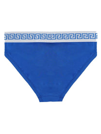 Versace Men's Jersey Cotton Slip Blue, view 2