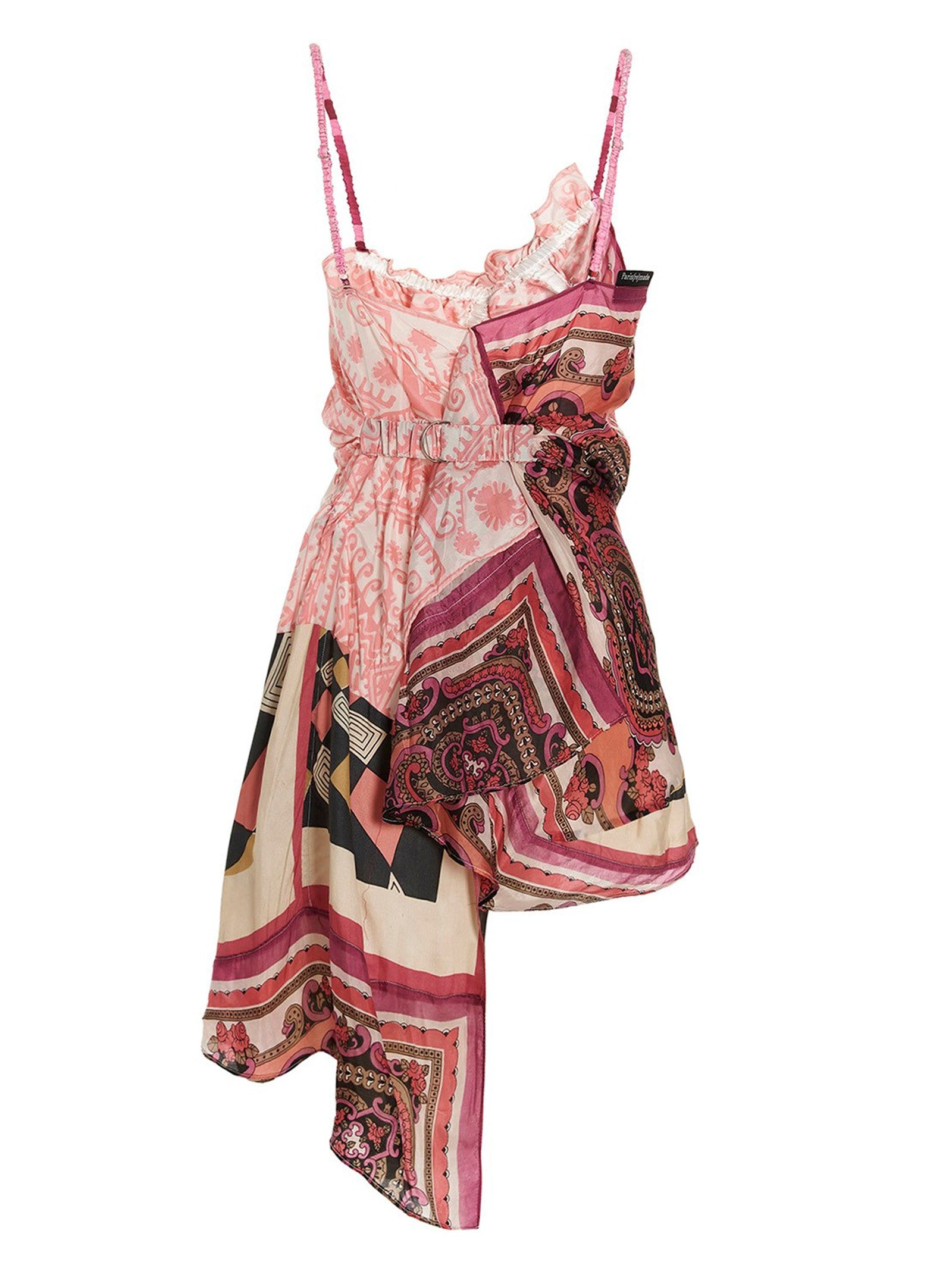 1/Off Slip Scarf Dress Gold