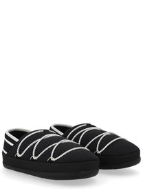 Moon Boot Women's Slipper Icon Black