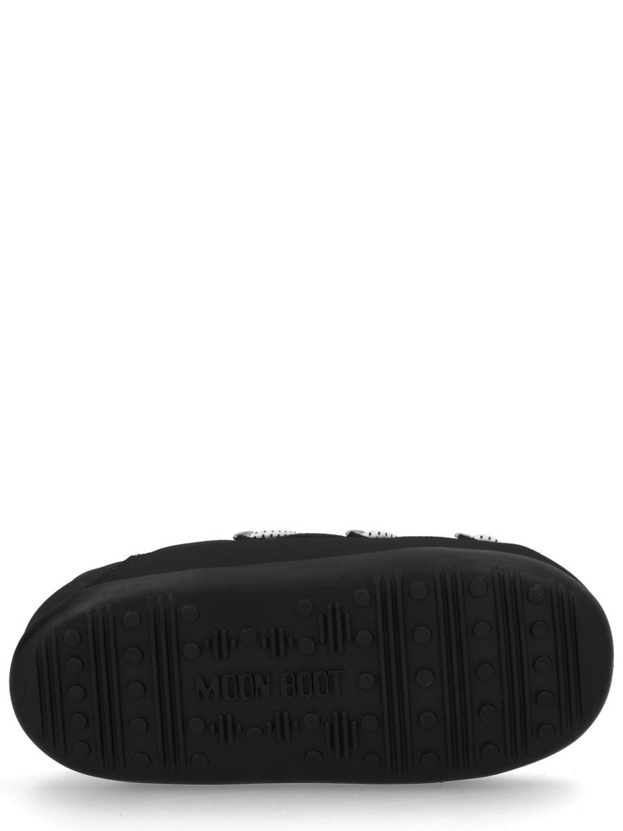 Moon Boot Women's Slipper Icon Black Moon Boot