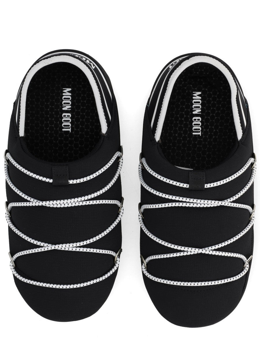 Moon Boot Women's Slipper Icon Black