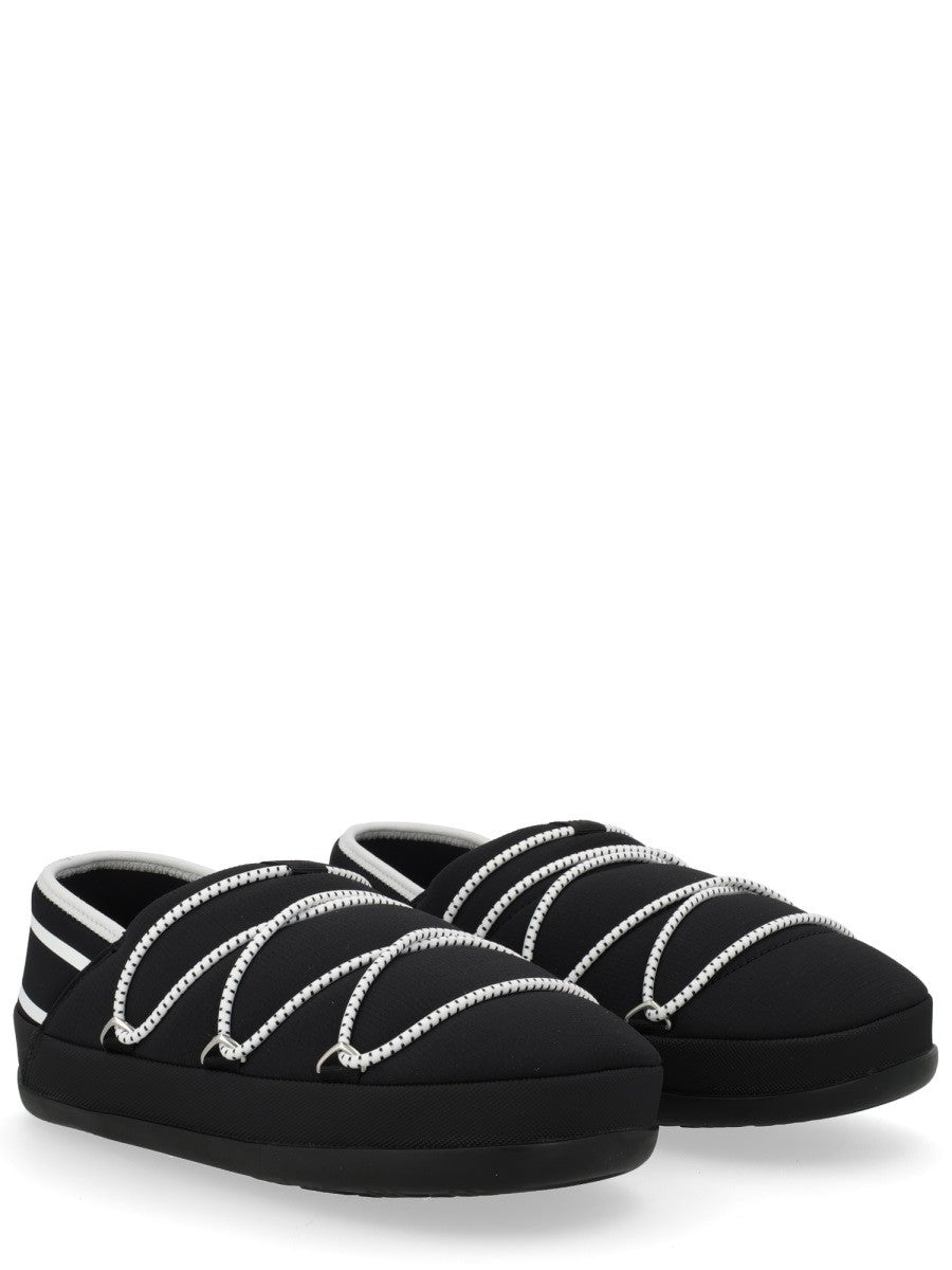 Moon Boot Women's Slipper Icon Black Moon Boot