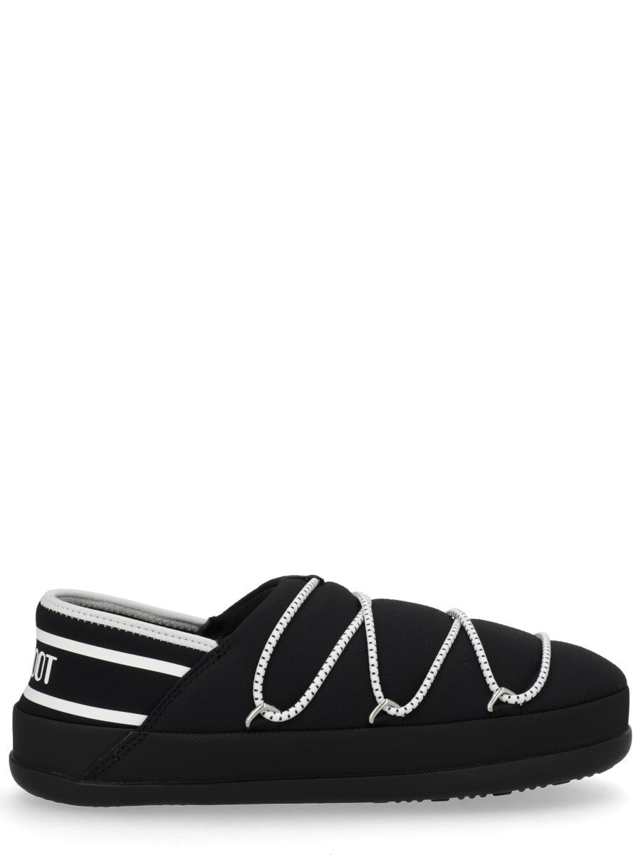Moon Boot Women's Slipper Icon Black