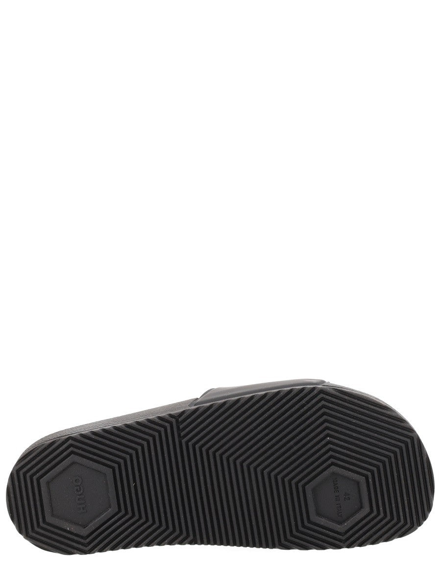 HUGO BOSS Men's Slipper Slipper Black