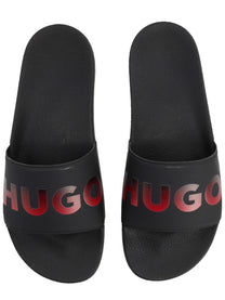 HUGO BOSS Men's Slipper Slipper Black