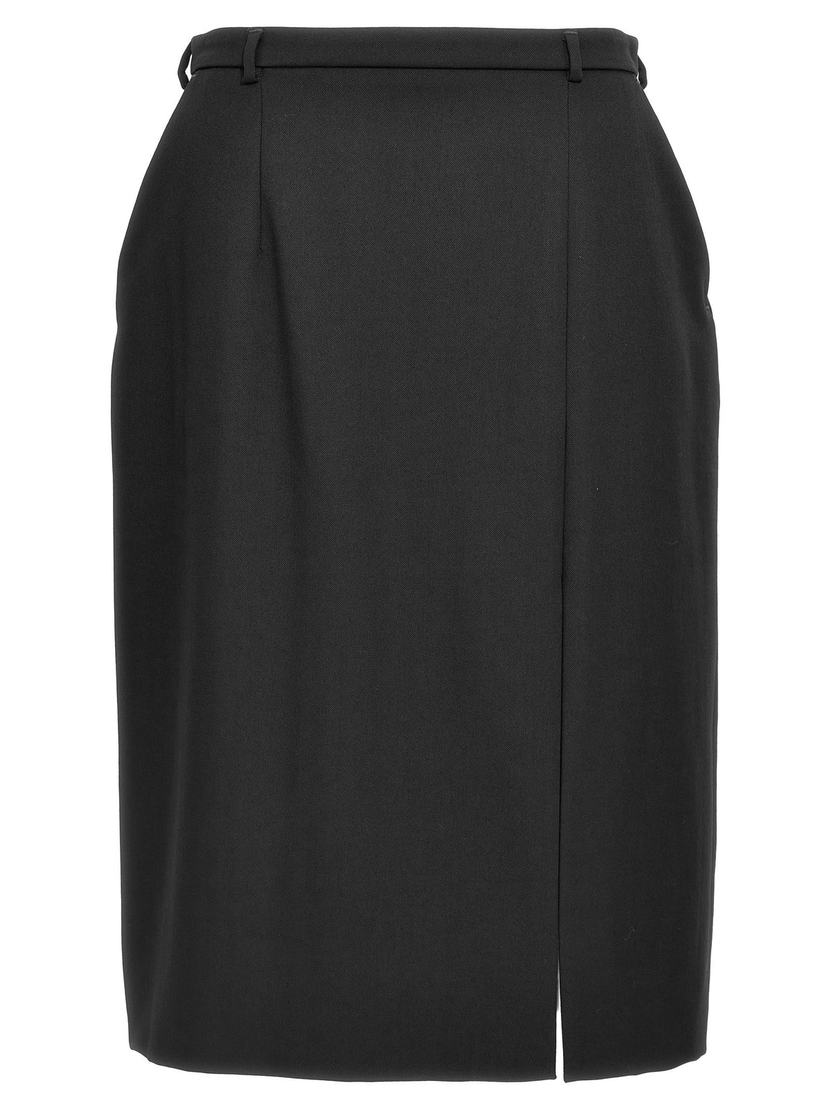 Dolce &amp; Gabbana Slit Skirt Black