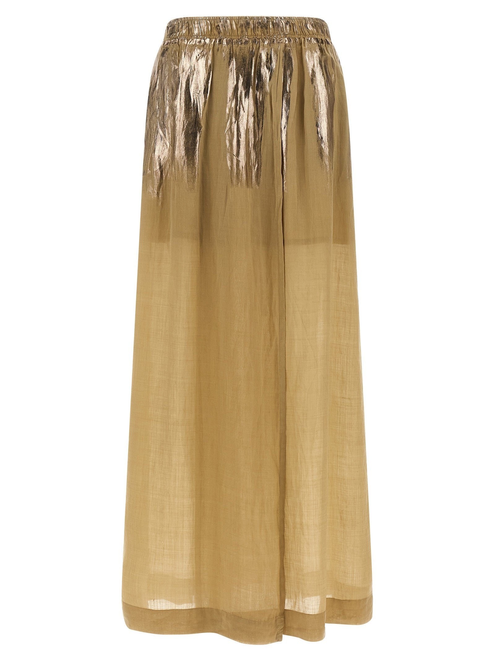 Nude Lucy Slit Skirt Brown