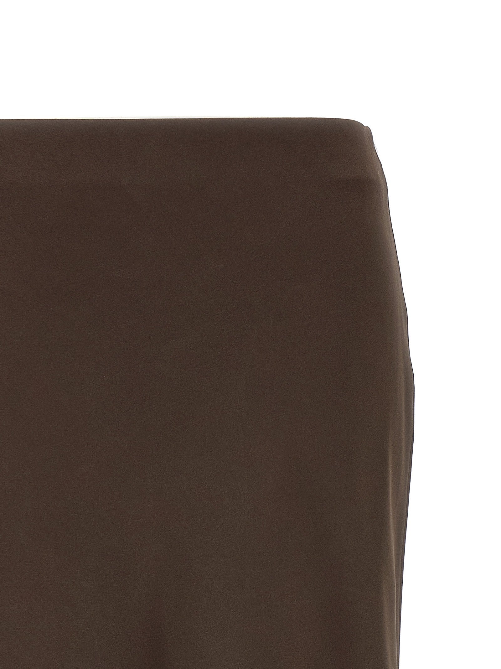 Brunello Cucinelli Slit Skirt Brown