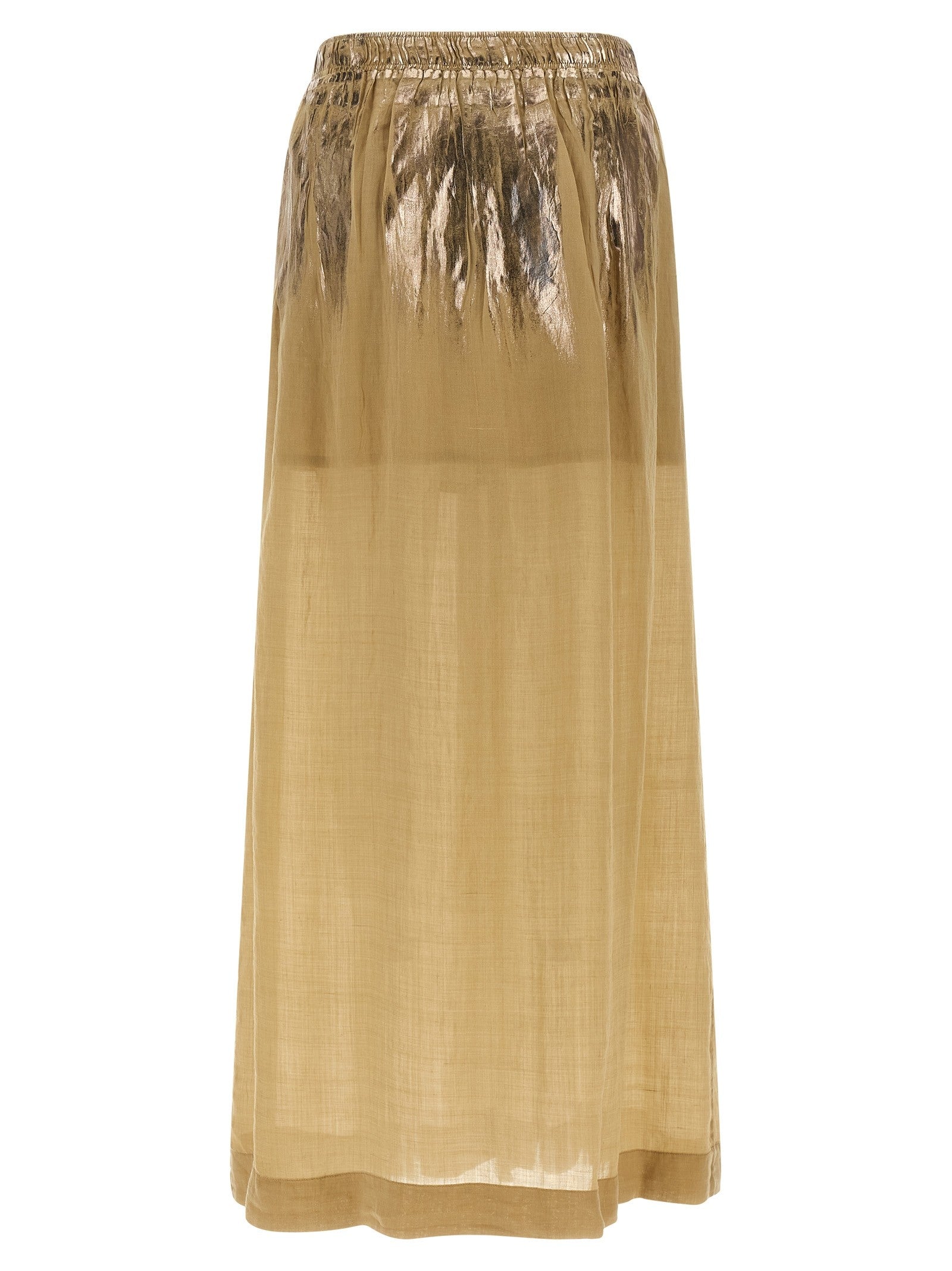 Nude Lucy Slit Skirt Brown