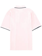 Drôle de Monsieur Men's Slogan Rose Polo Shirt Blue, view 3