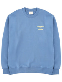 Drôle de Monsieur Men's Slogan Sweatshirt Blue