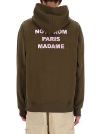 Drole De Monsieur Men's Slogan Sweatshirt Brown Drole De Monsieur