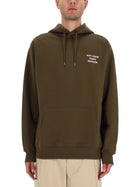 Drôle de Monsieur Men's Slogan Sweatshirt Brown