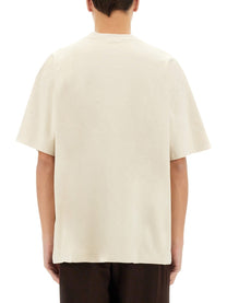 Drole De Monsieur Men's Slogan Shirt Beige Drole De Monsieur