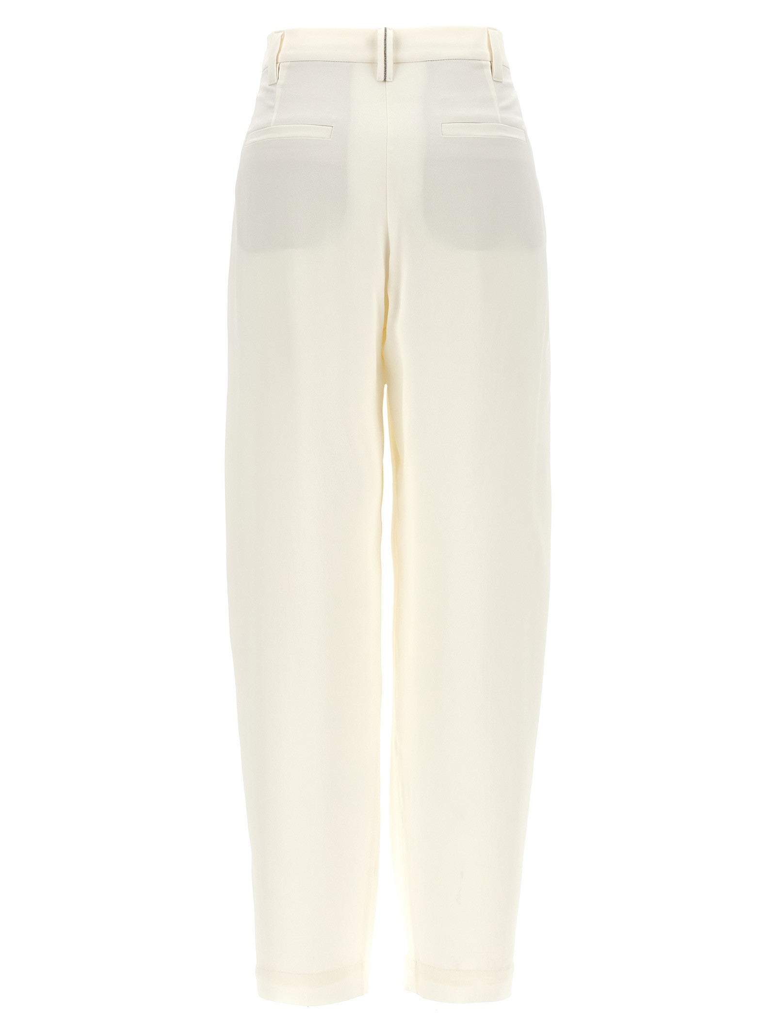 Brunello Cucinelli Slouchy Pants White