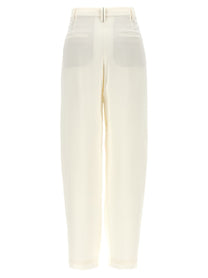 Brunello Cucinelli Slouchy Pants White