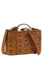 MCM Small Aren Vanity Case Crossbody Bag Brown